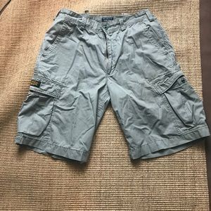 Ralph Lauren light gray cargos 34W